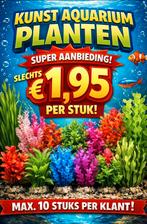 Aquarium kunst planten weggeefprijzen!, ., Plant(en), Steen of Hout, Nieuw, Ophalen of Verzenden