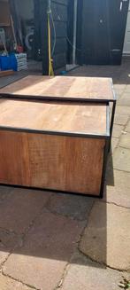 Nieuwe salontafels, 50 tot 100 cm, Teakhout, Ophalen of Verzenden, Minder dan 50 cm