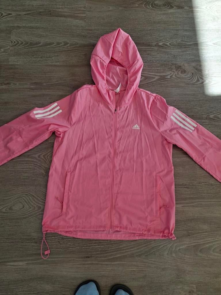 Adidas Roze Sportjasje Maat M, Kleding | Dames, Sportkleding, Maat 38/40 (M), Adidas, Ophalen of Verzenden, Roze