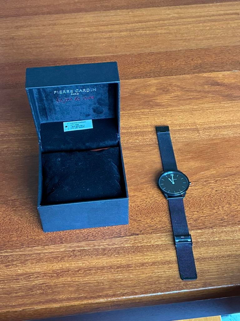 Pierre Cardin horloge (model CPI.2068), Sieraden, Tassen en Uiterlijk, Horloges | Heren, Overige merken, Staal, Polshorloge, Ophalen of Verzenden