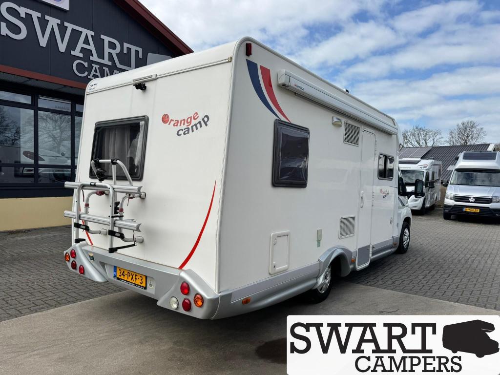Orangecamp Sea, Fiat Ducato 130 pk Fransbed, Caravans en Kamperen, Campers, Overige merken, Standaard zit, Ringverwarming, Fiat
