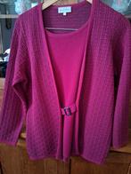 Germaine fuchsia rood vest met top, maat L, Kleding | Dames, Maat 42/44 (L), Ophalen of Verzenden, Zo goed als nieuw, Germaine