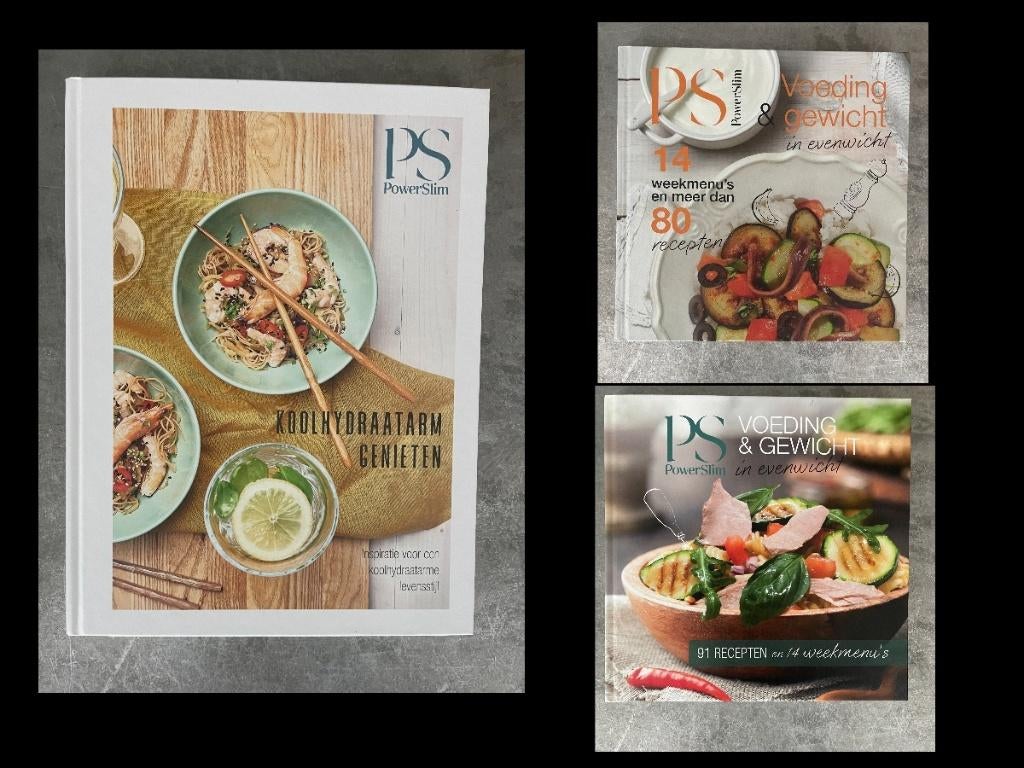 Powerslim kookboeken (minder koolhydraten, meer eiwitten), Ophalen of Verzenden, Nieuw, Dieet en Voeding
