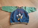 Vintage Mickey Mouse trui maat 86 - Goede staat, Kinderen en Baby's, Babykleding | Maat 86, Disney, Ophalen of Verzenden, Zo goed als nieuw