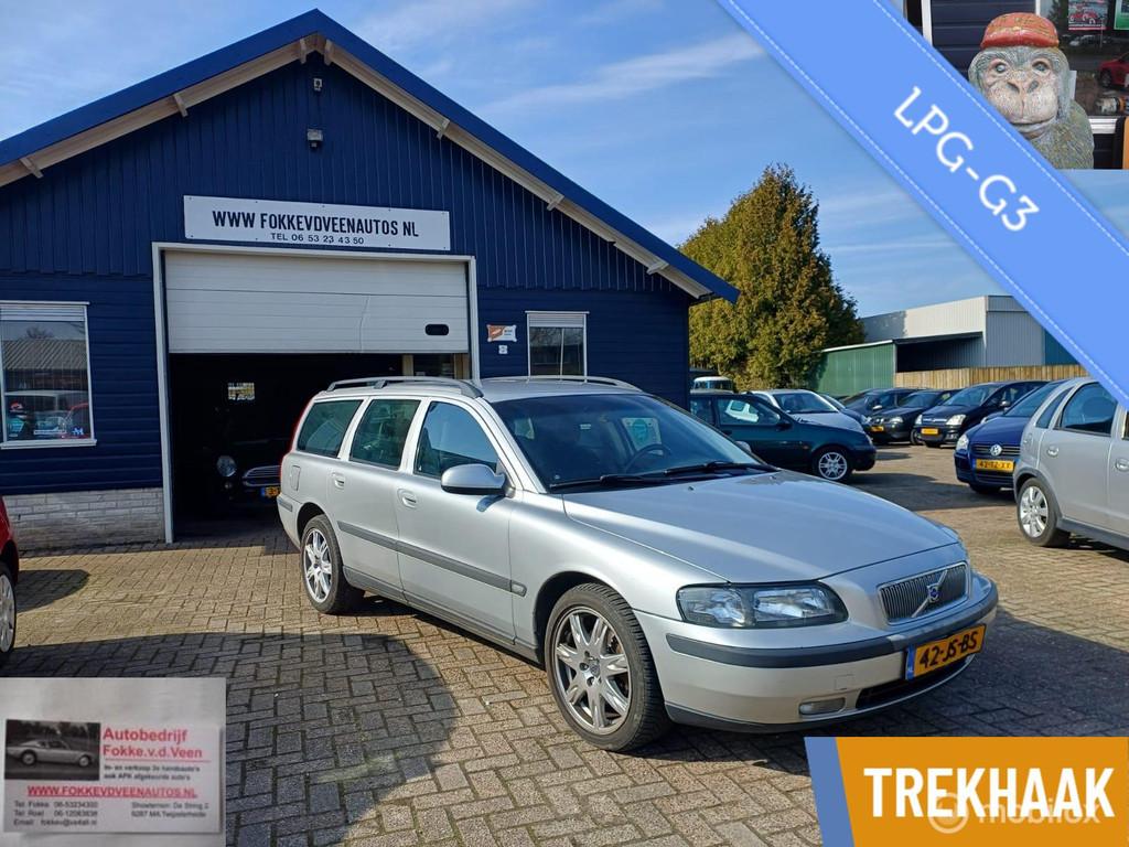 Volvo V70 2.4 Bi-Fuel Comfortline LPG G3 Alle inruil mogelij, Auto's, Volvo, Bedrijf, Te koop, V70, ABS, Airbags, Airconditioning
