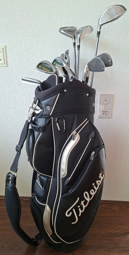 Heren golfset golfclubs golf clubs set golftas graphite, Sport en Fitness, Golf, Ophalen, Zo goed als nieuw, Set