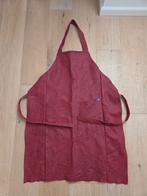 Stevig leren BBQ schort Wijnrood., Ophalen of Verzenden, Gebruikt, Metavormen