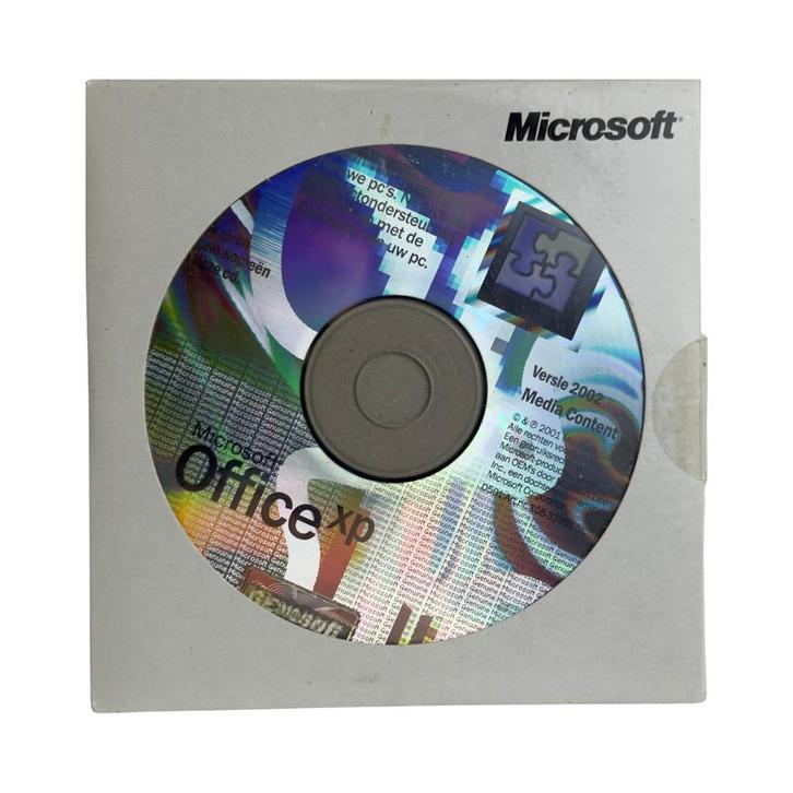 Microsoft Office XP Media Content - Versie 2002, Computers en Software, Besturingssoftware, Gebruikt, Windows, Ophalen of Verzenden