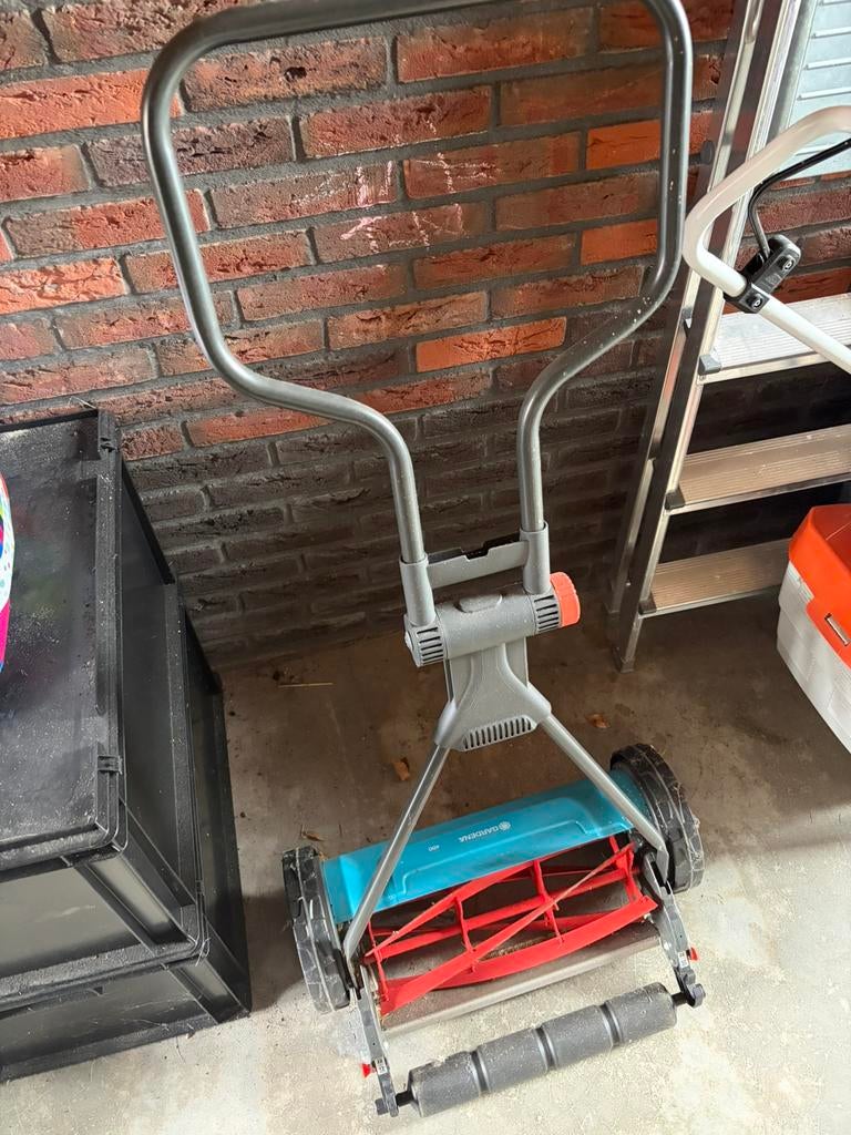 Gardena handgrasmaaier, Kooimesmaaier, Ophalen, Zo goed als nieuw, Handgrasmaaier