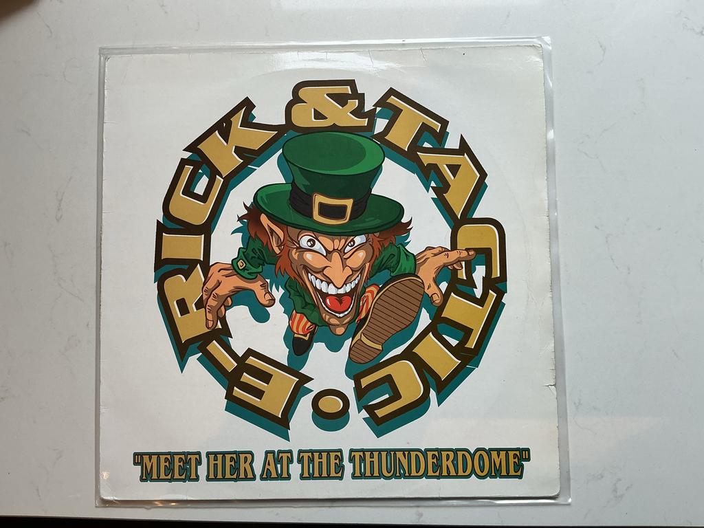 E-Rick & Tactic - Meet her at the Thunderdome vinyl, Cd's en Dvd's, Vinyl | Dance en House, Gebruikt, 1990 - 1999, Originele persing