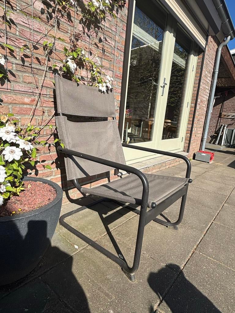 2 x IKEA Husarö Outdoor stoel - Comfortabele tuinstoel, Tuin en Terras, Tuinstoelen, Ophalen, Gebruikt, Metaal