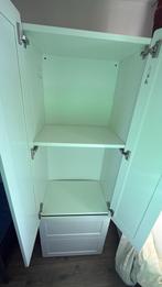 Witte IKEA Kinderkast met Planken en Lades, Ophalen, Gebruikt, 105 cm of meer, Minder dan 50 cm