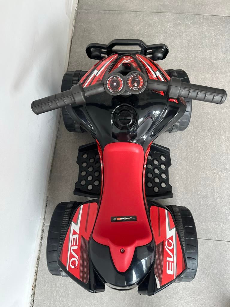 Stoere Kinderquad 6V - Rood/Zwart Elektrische Quad, Ophalen, Gebruikt