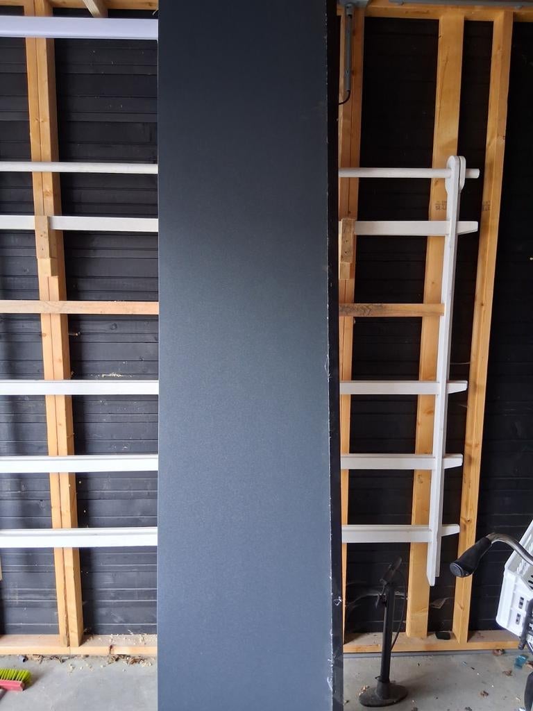 Overheaddeur paneel antraciet, Ophalen