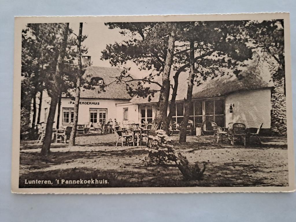 Lunteren,  Pannenkoekhuis sparo kaart, Ophalen of Verzenden, Gelderland