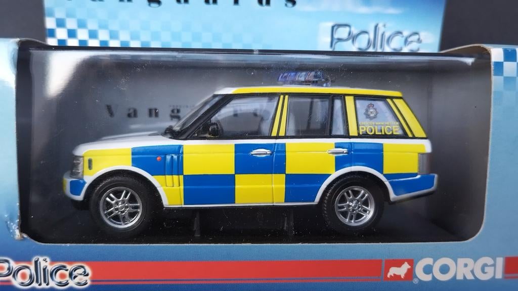 Range Rover Greater Manchester Police 1:43 Vanguards Pol, Auto, Corgi@corgi.co.uk, Nieuw, Le19 1rl Leicester uk