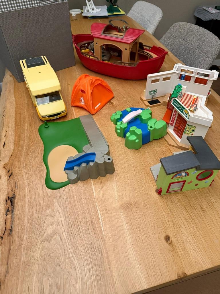 Grote partij Playmobil, Kinderen en Baby's, Speelgoed | Speelgoedvoertuigen, Zo goed als nieuw, Ophalen