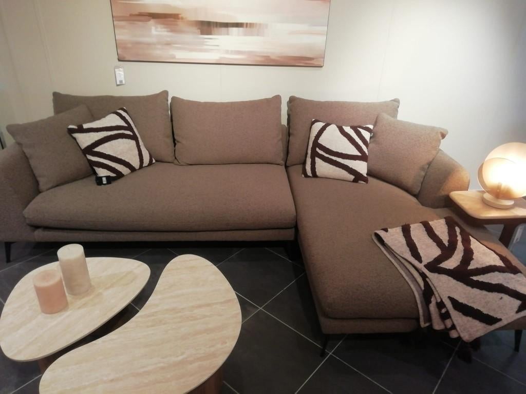Loungebank Showroommodel | Nottingham - Tower Living, Ophalen, 250 tot 300 cm, 125 tot 150 cm, Hoekbank