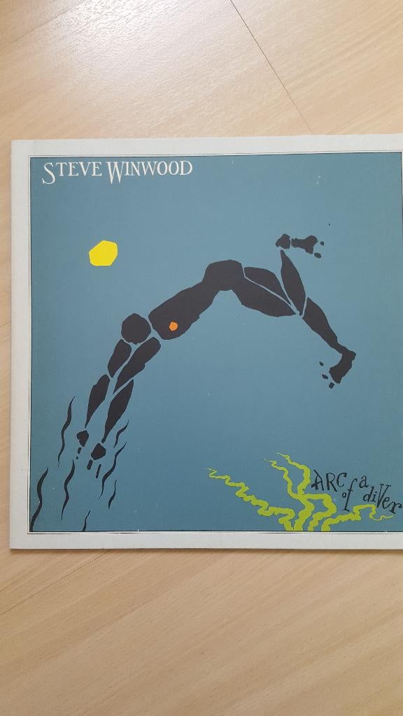 Steve Winwood- Arc of a diver LP (Traffic), Cd's en Dvd's, Vinyl | Pop, Originele persing, 1980 - 1989, Ophalen of Verzenden, Zo goed als nieuw