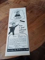 Advertentie koninklijke mij de Betuwe Tiel Flipje  merk 1956, Ophalen of Verzenden, Zo goed als nieuw, Overige typen