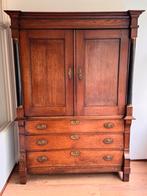 Houten handmade kast, Antiek en Kunst, Antiek | Meubels | Kasten, Ophalen