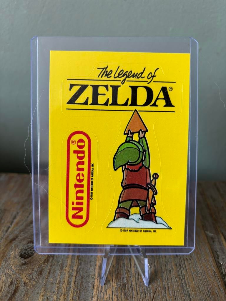 Zelda- Nintendo Game Tip Sticker Card, Ophalen of Verzenden, Zo goed als nieuw