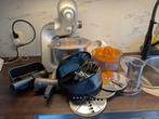 Bosch MUM keukenmachine met diverse opzetstukken, Witgoed en Apparatuur, Keukenmixers, 4 liter of meer, Gebruikt, 3 snelheden of meer