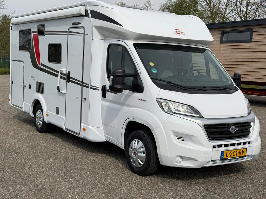 Burstner Lyseo Time - Ruime en complete Camper, Caravans en Kamperen, Campers, Standaard zit, Fiat, Tot en met 2, 6 tot 7 meter
