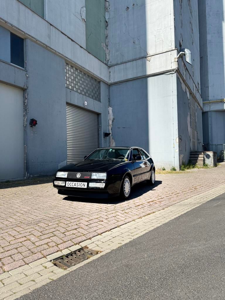 VW Corrado G60 Karmann 1989 | 99.498 km | 1e eigenaar |, Auto's, Volkswagen, Voorwielaandrijving, Stof, Corrado, Zwart