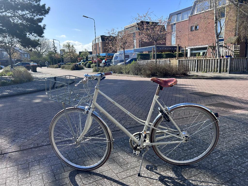 Gazelle van Stael fiets, Fietsen en Brommers, Fietsen | Dames | Damesfietsen, Ophalen, Gebruikt, Gazelle, Versnellingen