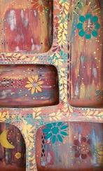 Mexicaans/altaar/Folk Art/Nicho/Kastje/Kast/Gedenkkastje, Ophalen of Verzenden