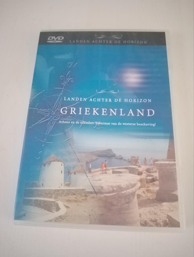 DVD Landen Achter de Horizon: Griekenland, Alle leeftijden, Ophalen of Verzenden, Zo goed als nieuw, Kunst of Cultuur