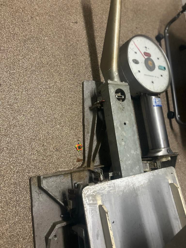 Oude mechanische weegschaal Berkel, Ophalen, Gebruikt, Vloerweegschaal, 100 tot 200 kg