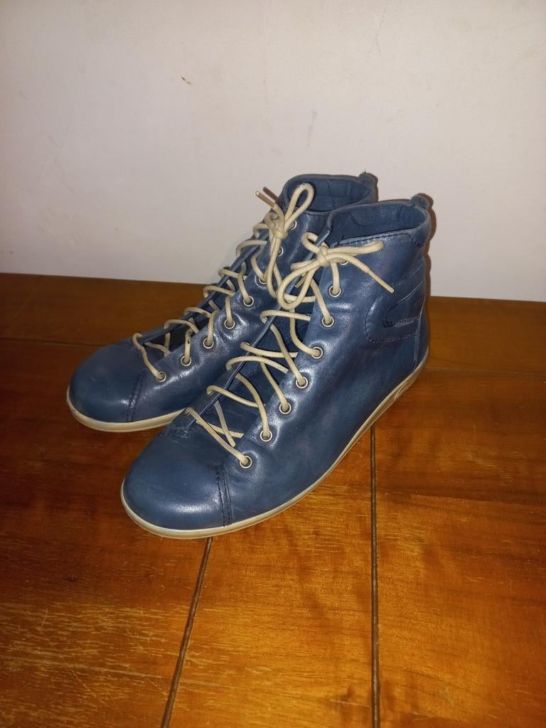 Mooie Ecco schoenen maat 38, Ecco, Blauw, Overige typen, Ophalen of Verzenden