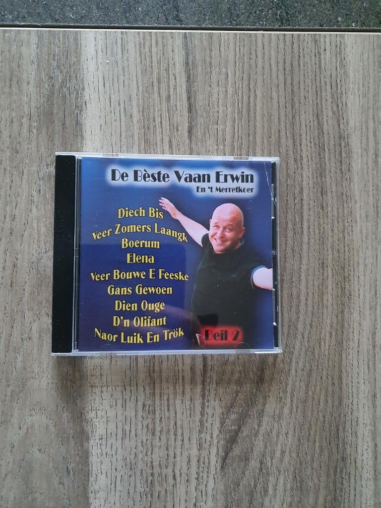 Cd erwin, Ophalen of Verzenden, Zo goed als nieuw, Levenslied of Smartlap