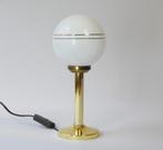 Vintage Tafellamp Hollywood regency, Huis en Inrichting, Lampen | Tafellampen, Ophalen of Verzenden, Gebruikt, Metaal, Minder dan 50 cm