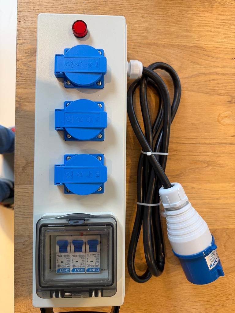Nieuw ITC Power AC-ADAPT32-16 Multi Socket Adapter, Ophalen of Verzenden, Nieuw, Stopcontact