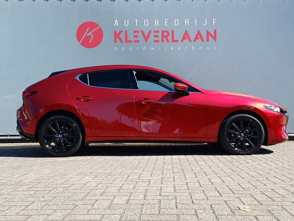 Mazda 3 2.0 e-SkyActiv-X M Hybrid 186 Exclusive-line | NIEUW, Auto's, Mazda, Gebruikt, Euro 6, Origineel Nederlands, Bedrijf