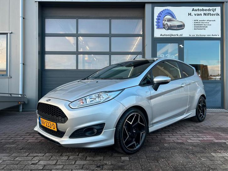 Ford Fiësta 1.0 ST Line 2017 Grijs Nieuwe Distributieriem., Auto's, Ford, Bedrijf, Te koop, Fiësta, Isofix, Benzine, Euro 6, B