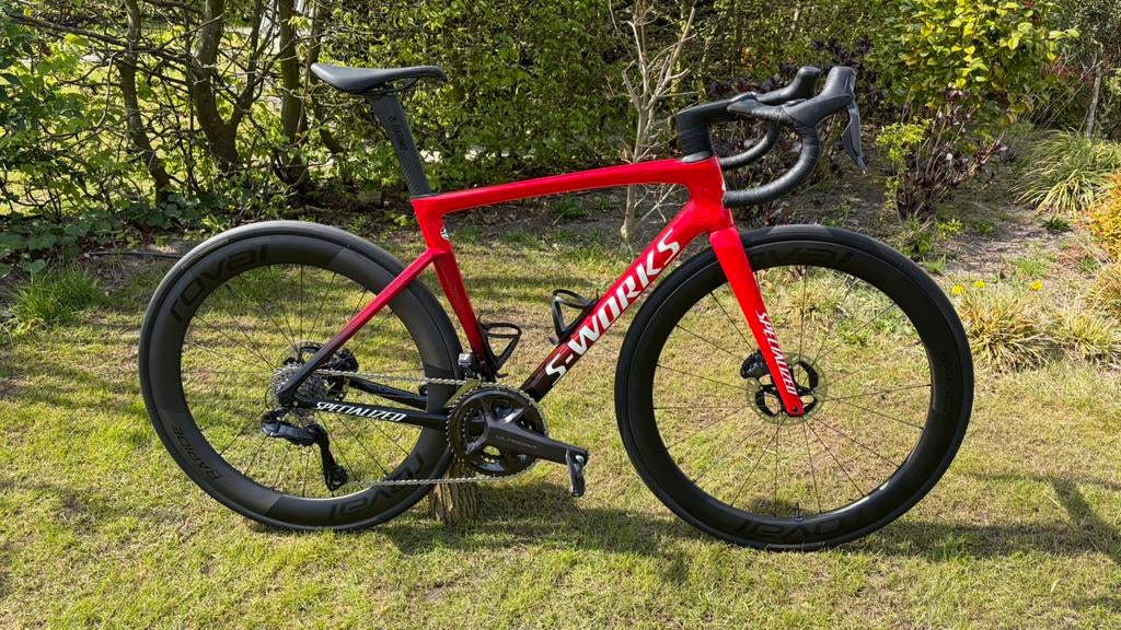 Specialized S-Works Tarmac SL7, maat 54, Fietsen en Brommers, Fietsen | Racefietsen, Carbon, Zo goed als nieuw, Meer dan 20 versnellingen