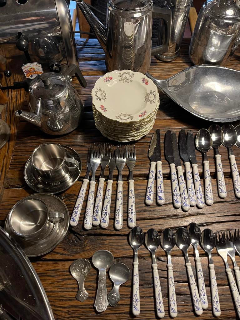 Rommelmarkt spullen oa 60jaren spullen, Diversen, Rommelmarktspullen, Ophalen