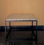 Salontafel (Wolterinck) met marmeren blad, Ophalen, Overige materialen, 50 tot 100 cm, Vierkant