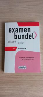 Examenbundel Wiskunde A VWO 2016/2017, Boeken, Schoolboeken, Ophalen of Verzenden, Gelezen, VWO, Wiskunde A