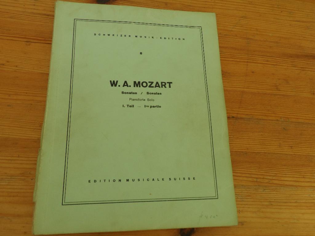 Mozart - Sonaten Band 1 / 2 / 3, Gebruikt, Klassiek, Ophalen of Verzenden, Artiest of Componist