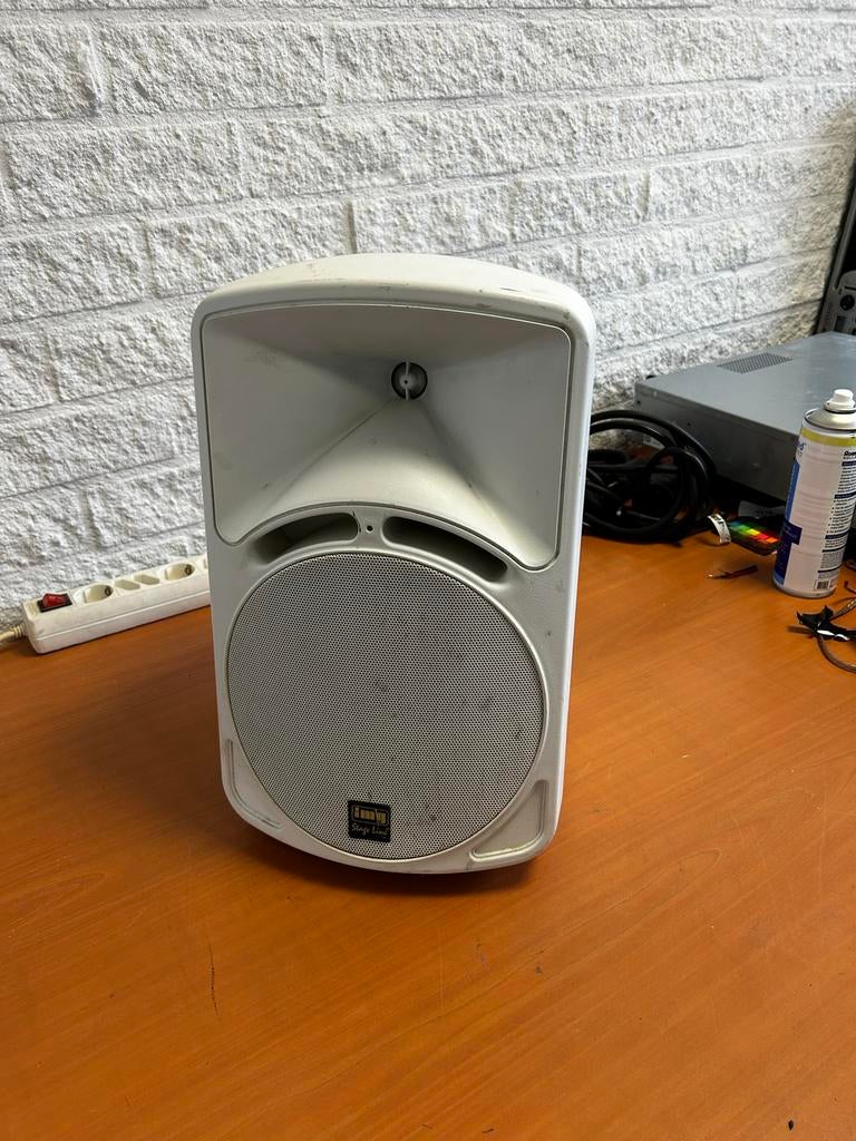 4X Compacte witte passieve luidspreker - Goede staat, Audio, Tv en Foto, Luidsprekers, Overige merken, Gebruikt, Ophalen of Verzenden