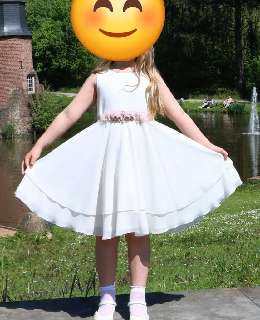 Communiejurk Mimilu maat 140, Kinderen en Baby's, Kinderkleding | Maat 140, Ophalen, Zo goed als nieuw, Mimilu, Meisje