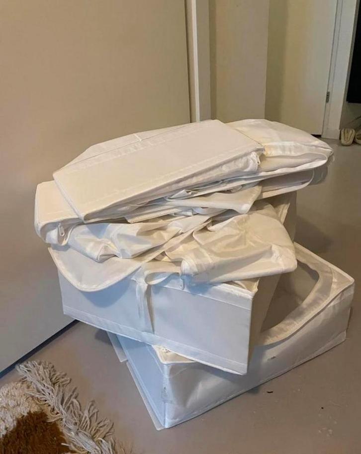 Skubb ikea opbergzakken pax kast - wit - 6 stuks, Huis en Inrichting, Kasten | Overige, Gebruikt, Ophalen
