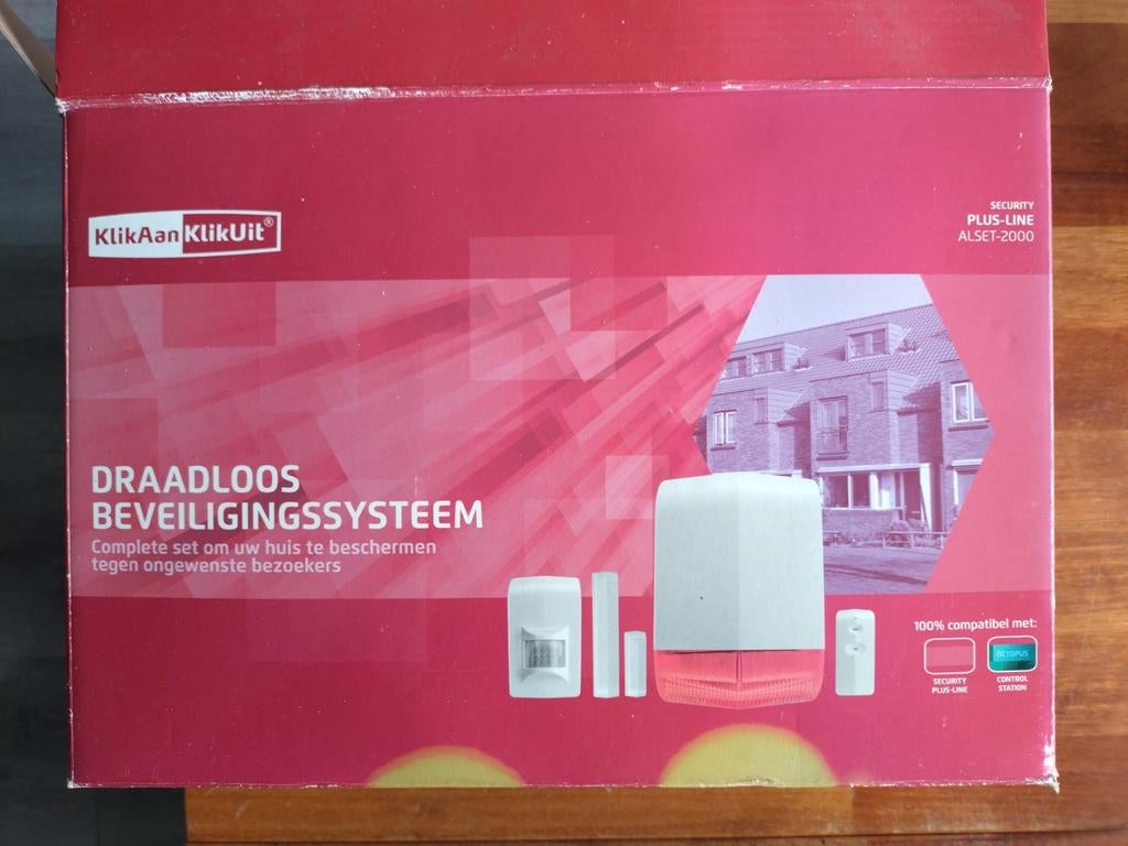 Alarmsysteem met afstandsbediening en sensoren, Beweging, Draadloos, Nieuw, Ophalen of Verzenden