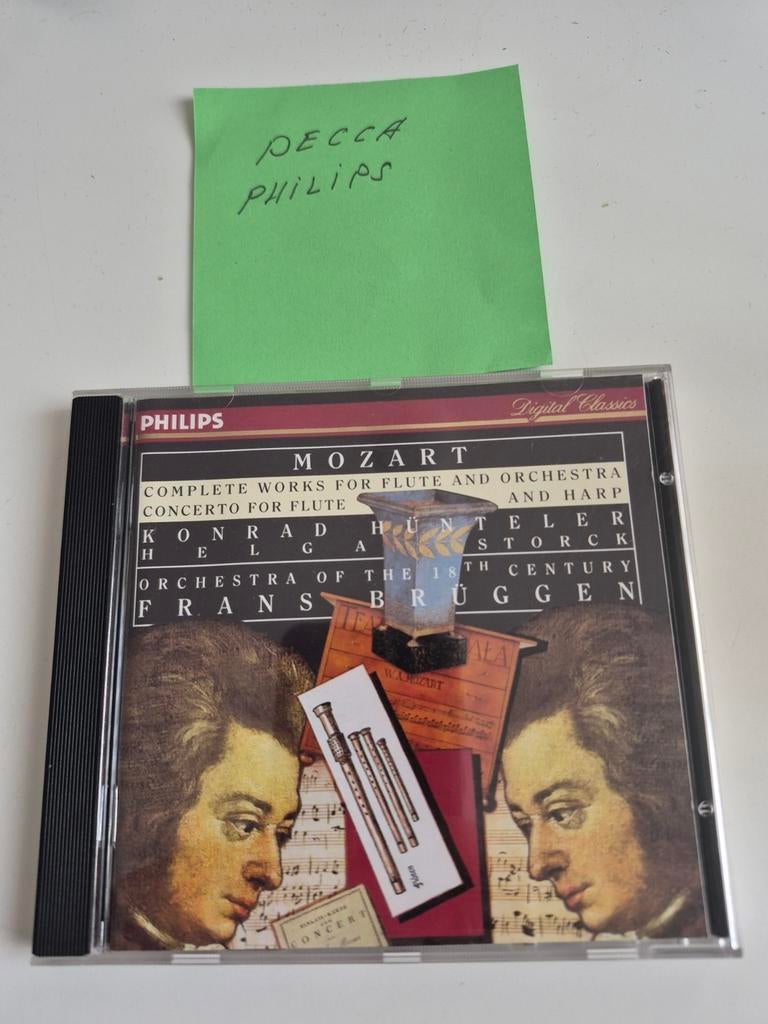 Mozart: Complete Works for Flute, Orchestra & Harp - CD, Cd's en Dvd's, Cd's | Klassiek, Ophalen of Verzenden