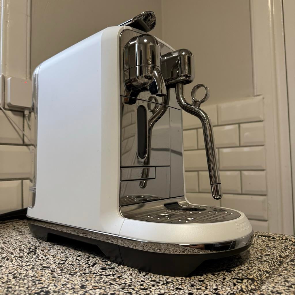 Sage Creatista Plus - Nespresso, Witgoed en Apparatuur, Koffiezetapparaten, Koffiepads en cups, Koffiemachine, Ophalen of Verzenden